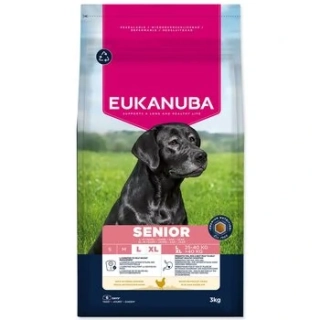 Krmivo EUKANUBA Senior Large rich in fresh chicken 3 kg
