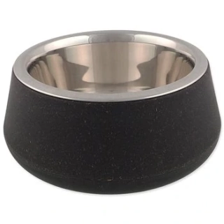 Miska Dog Fantasy nerez EcoStyle šedá 14cm, 480ml