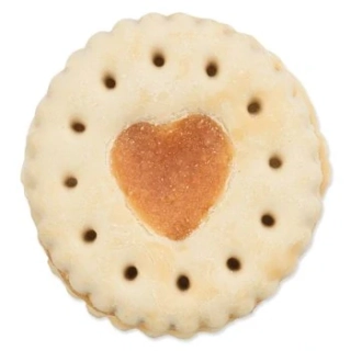 Pochoutka Trixie Valentine sušenka plněná kuřecím 100g