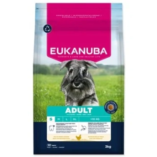 Krmivo EUKANUBA Adult Small breed rich in fresh chicken 3kg