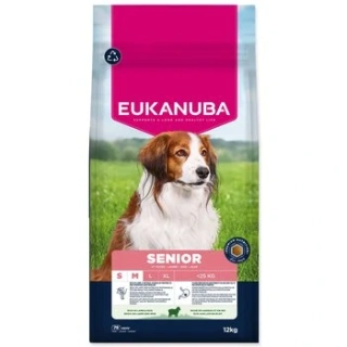 Krmivo EUKANUBA Senior Small and Medium rich in lamb 12kg