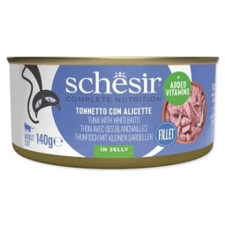 Konzerva SCHESIR Cat tuňák + sleď 140g