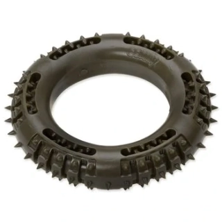 Hračka Ecomfy Olive Eco Dental kroužek, plastová zelená 13cm