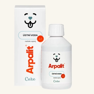 Voda Arpalit Care ústní 2v1, roztok a sprej 250ml