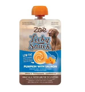 Pochoutka Zoë Licky Snack dýně s lososem, 85 g