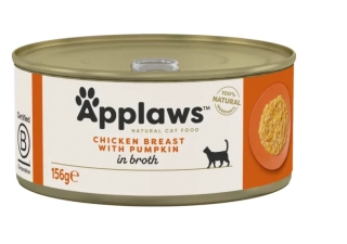 Konzerva Applaws Cat kuřecí s dýní 156g