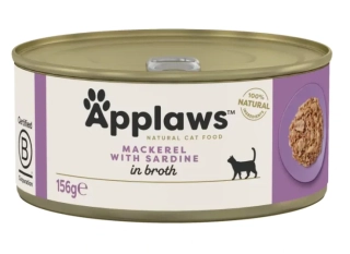 Konzerva Applaws Cat makrela se sardinkami 156g