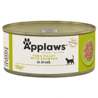 Konzerva Applaws Cat tuňák s mořskými řasami 156g