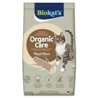 Podestýlka Biokat's Organic Care Wood Fibres 11,4kg