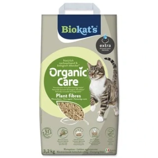 Podestýlka Biokat's Organic Care Plant Fibres Extra 3,2kg