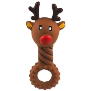 Hračka Dog Fantasy Winter Tale sob latexový pískací 14cm