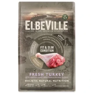 Krmivo ELBEVILLE Adult All Breeds Fit and Slim Condition Fresh Turkey 4kg