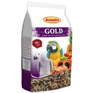 AVICENTRA Gold pro velké papoušky 850g