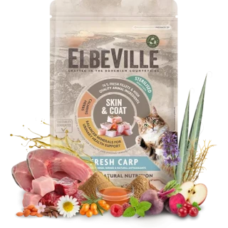 Krmivo ELBEVILLE Cat Sterilised Fresh Carp 1,8kg