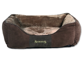 Pelíšek SCRUFFS Chester Box čokoládový M 