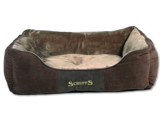 Pelíšek SCRUFFS Chester Box čokoládový L 