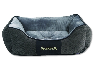 Pelíšek SCRUFFS Chester Box šedý S 