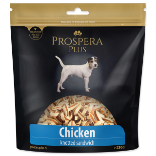 Pochoutka PROSPERA Plus uzlíky kuřecí sandwich 230g