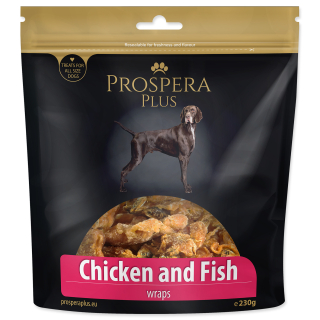 Pochoutka PROSPERA Plus rybičky obalené kuřetem 230g