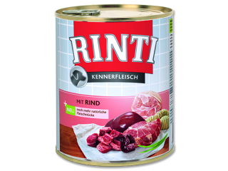 Konzerva RINTI Kennerfleisch hovězí 800g
