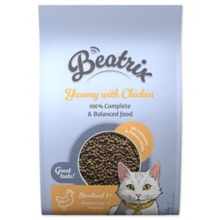Krmivo Beatrix Sterilized s kuřecím 1,4kg