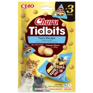 Pochoutka Churu Tidbits tuňák 3x12g