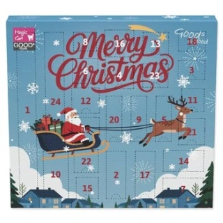 Kalendář Magic Cat Winter Tale adventní s hračkami