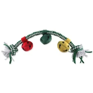 Hračka Dog Fantasy Winter Tale přetahovadlo pískací 40cm