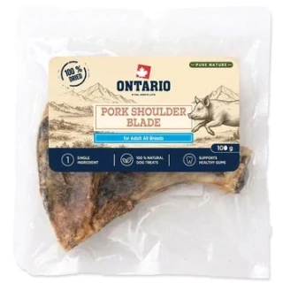 Pochoutka Ontario Pure Nature vepřové lopatky sušené 100g